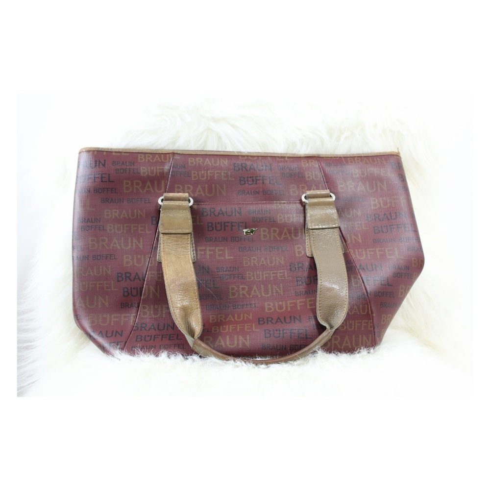 Braun Buffel Signature Leather Bag purse.